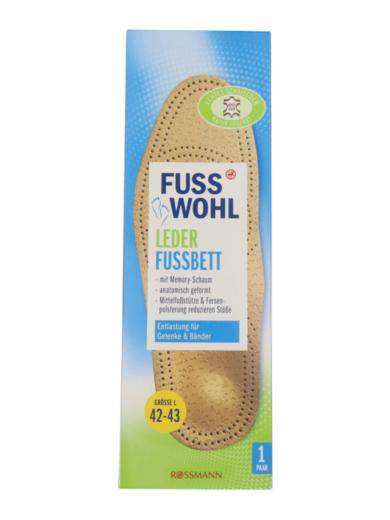 Fuss Wohl bőr talpbetét L 42/43
