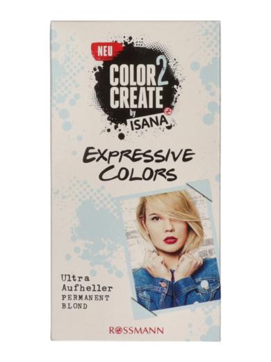 Isana Expressive Colors  világosító hajfesték /Ultra Blond