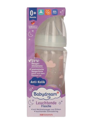Babydream cumisüveg 0 hónapos kortól világítós