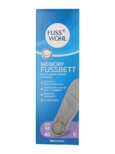 Fuss Wohl Memory talpbetéte 36-40, 1 pár
