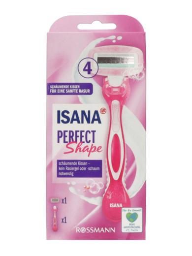 Isana Perfect Shape női borotva