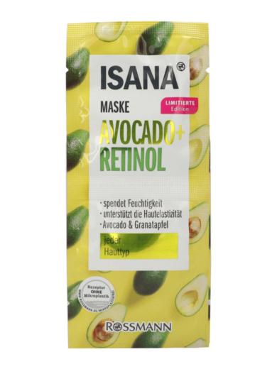 Isana Retinol Avocado maszk 2x8 ml