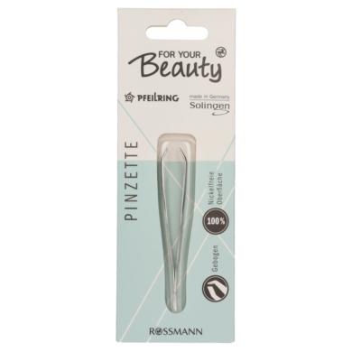 For Your Beauty nikkelmentes szemöldökcsipesz