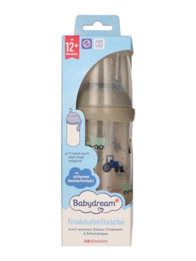 Babydream  szívószállal itatópohár 12 hónapos kortól (360 ml)
