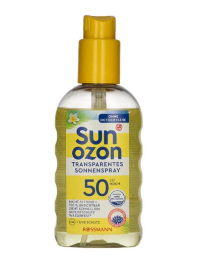 Sunozon napozó spray F50