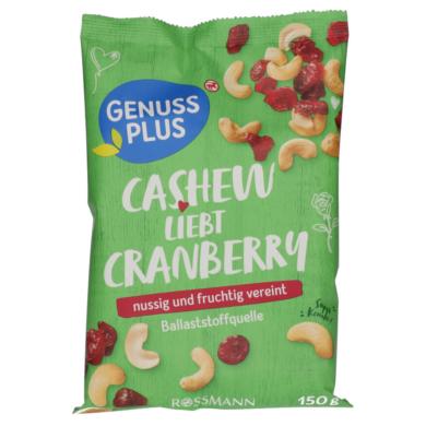 Genuss Plus kesudió & áfonya mix