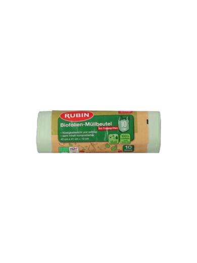 Rubin Bio szemetszsák, füles 10 L
