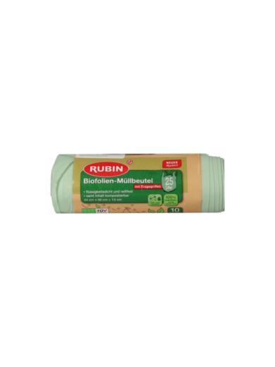 Rubin Bio szemetzsák, füles 25 L