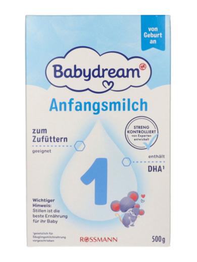 Babydream 1-es Tejalapú Anyatej-Helyettesíthető Tápszer Születéstől Kezdődően