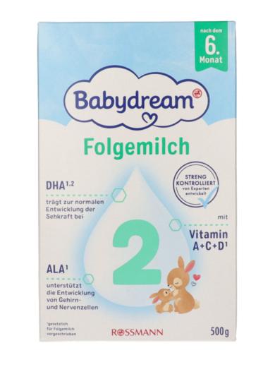 Babydream 2-es Tejalapú Anyatej Kiegészítő Tápszer 6 Hónapos Kortól