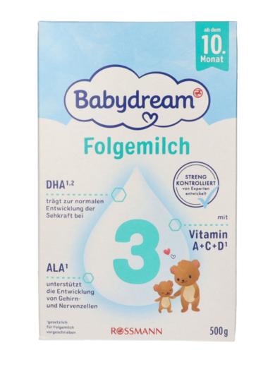 Babydream 3-es Tejalapú Anyatej Kiegészítő Tápszer 10 Hónapos Kortól
