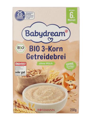 Babydream Bio Gabonapép 3 Féle Gabonából 6 Hónap Kortól