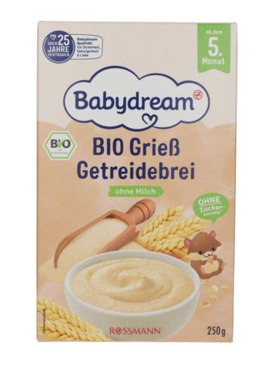 Babydream Bio gabonapép 5 hónapos kortól