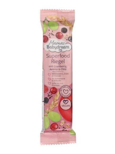 Babydream Mamas Superfood szelet, afonya, chia