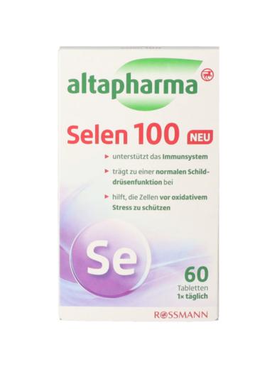 Altapharma Szelén 100 étrendkiegészítő tabletta