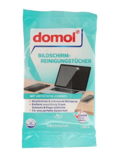 Domol képernyőtisztító kendő
