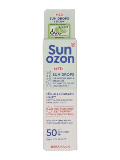 Sunozon Med fényvédő szérum LSF50+