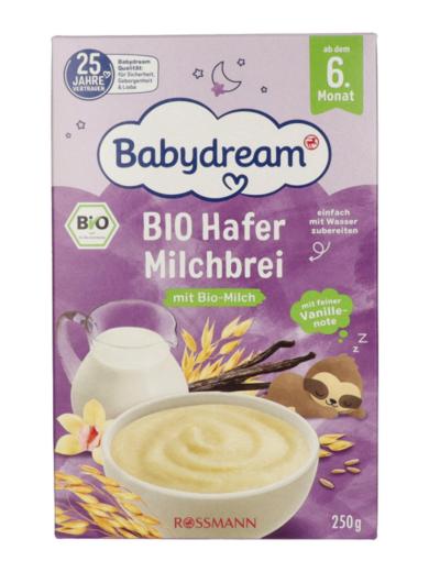 Babydream jó éjt tejpép zabbal 6 hónapos kortól