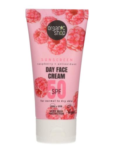 Organic Shop mindennapos arcápoló krém SPF50