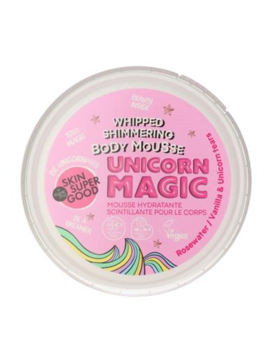 Skin Super Good csillogó testápoló mousse /Unicorn Magic