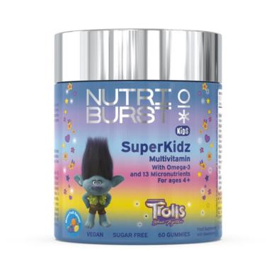 Nutriburst Trolls SuperKidz Multivitamin gumivitamin  gyermekek számára