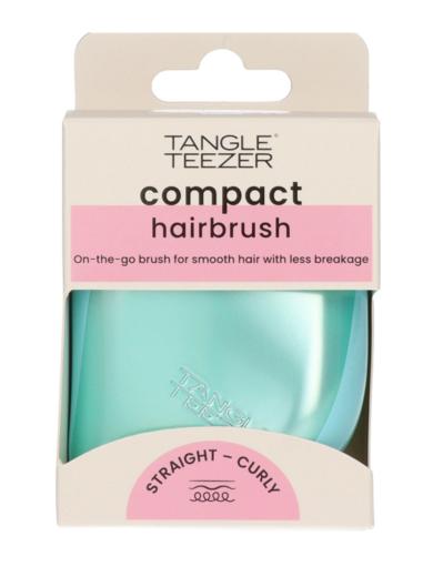 Tangle Teezer Compact Styler Teal Matte Chrome hajkefe