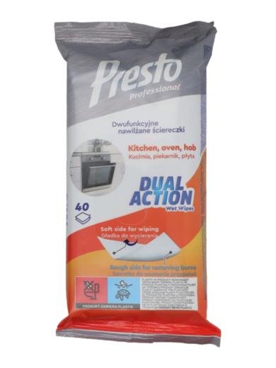 Presto Dual Action konyhai törlőkendő