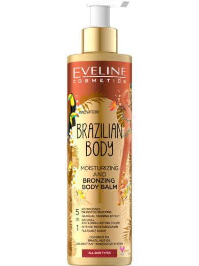 Eveline Brazilian Body testbalzsam, hidratál&bronzosít