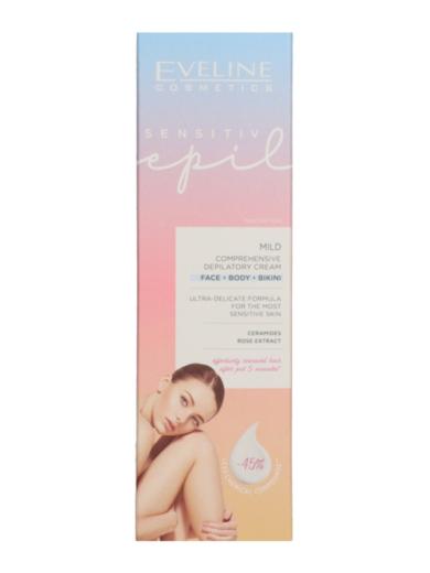 Eveline Sensitive szörtelenítő krém arcra és tetstre - 125 ml