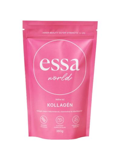 Essa World kollagén italpor málna ízű