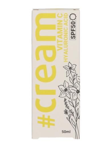 Keve C-vitamin + Hialuronsav fényvédő arckrém SPF50