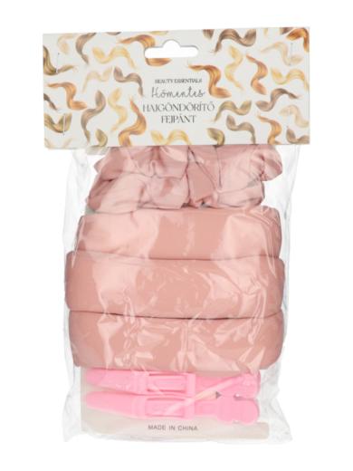 Beauty Essentials hajgöndörítő fejpánt szett