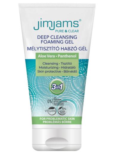 JimJams Pure & Clear habzó arclemosó gél