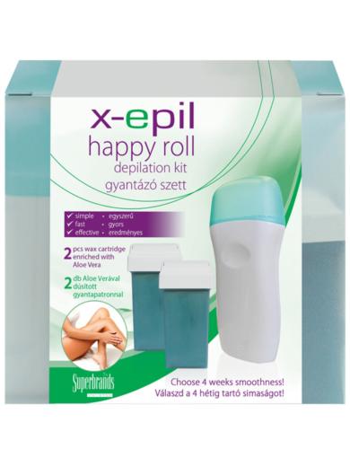 X-Epil Happy Roll gyantázószett