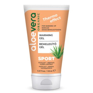 Aloe Vera Organic sport bemelegítő gél