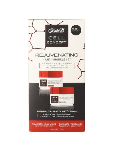 Helia-D Cell Concept arcápoló csomag, 65+ (2x50 ml)