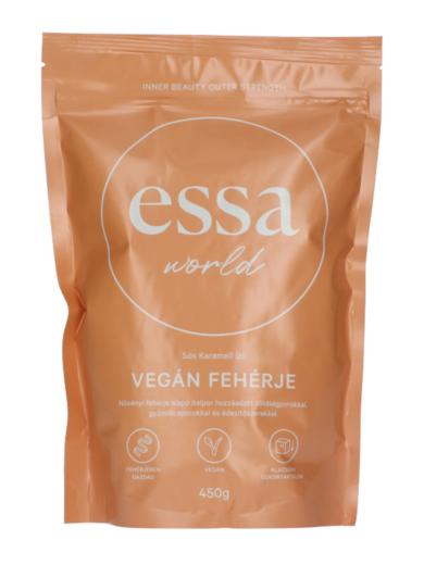 Essa World Vegán fehérje sós karamell izű