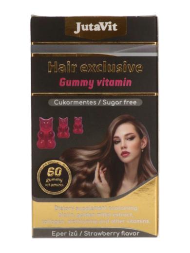 Jutavit Hair Exclusive gummy vitamin cukormentes