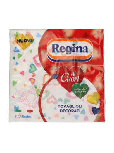 Regina Di Cuori szalvéta 33x33 cm, 3 rétegű