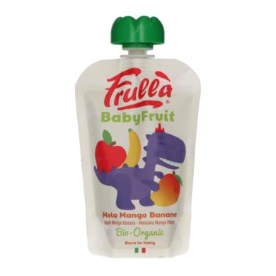 Frulla Bio gyümölcsfüré alma, mangó, banán 6 hónapos kortól - 100 g