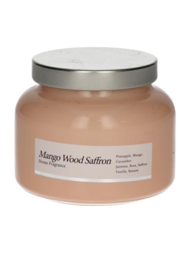 Mango Wood Saffron illatgyertya