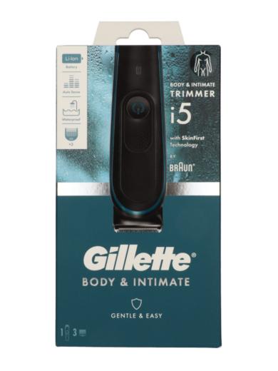 Gillette Body & Intimate trimmer szett