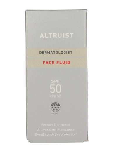 Altruist Dermatologist fényvédő fluid SPF50