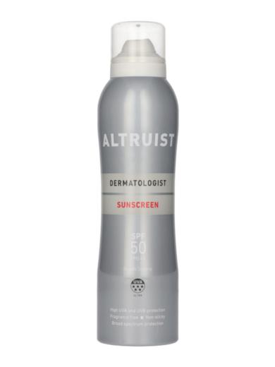 Altruist Dermatologist Invisible napspray SPF50