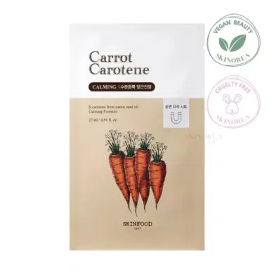 Skinfood Carrot Carotene fátyolmaszk - 27 ml