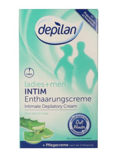 Depilan Intim szőrtelenítő készlet (intim szőrtelenítő krém 75ml +bőrápoló krém 30ml)