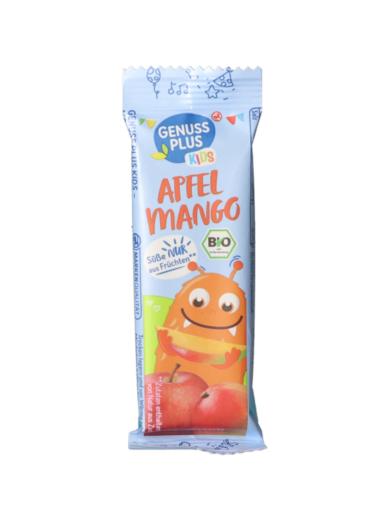 Genuss Plus Kids Bio almás-mangós gyümölcsös szelet 3 éves kortól