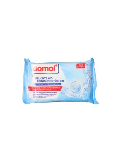 Domol nedves WC-tisztító kendő
