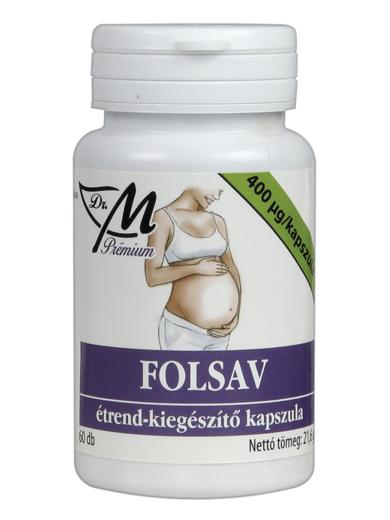 Dr.M Prémium Folsav kapszula