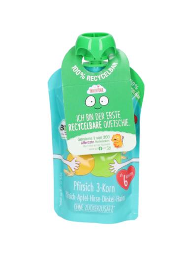 Fruchtbar bio gyümölcspüré őszibarack 6 hónapos kortól